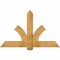 Ekena Millwork Redmond Rough Sawn Timber Gable Bracket, Western Red Cedar, 60"W x 38"H x 4"D x 6"F, 15/12 Pitch GBW060X38X0406RED00RWR - alternate 1